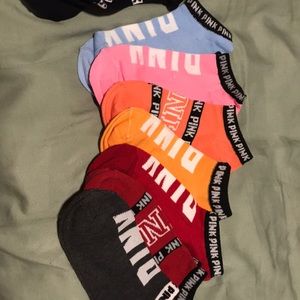 PINK Socks 11 Pairs